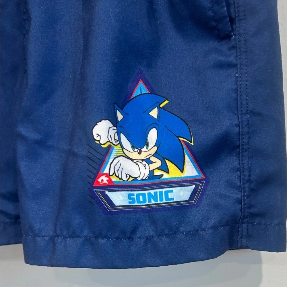 Sonic Kids Swim Rashguard Swim Set - Blue boys size 7/8